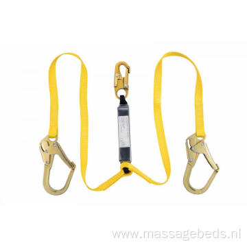 Safety Belt with Shock Absorber Lanyard